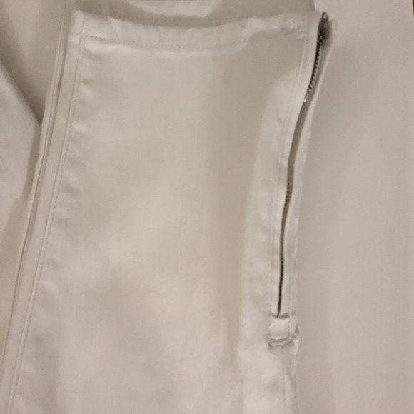 Ralph Lauren premier skinny cropped jeans white size 12 - Picture 2 of 6